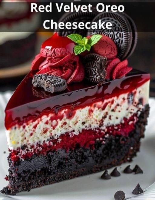 Red Velvet Oreo Cheesecak p WE