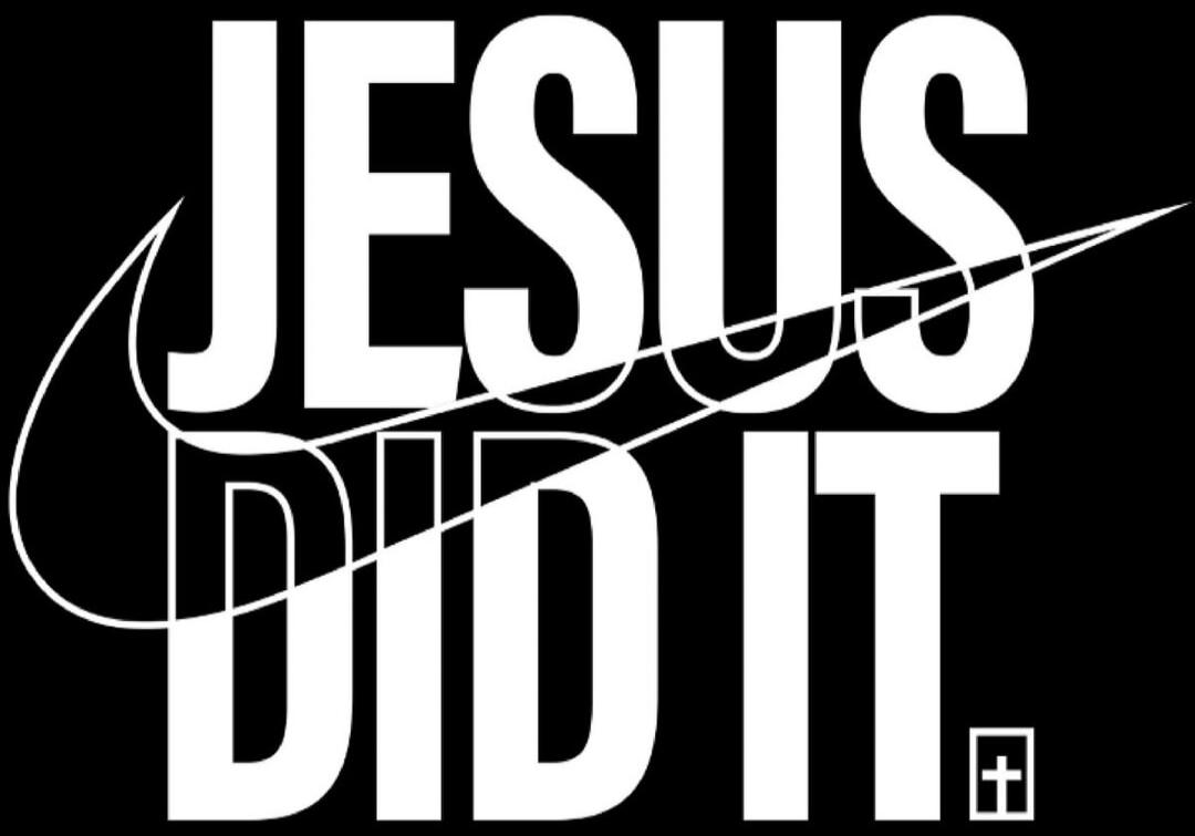 JESUS DID IT.