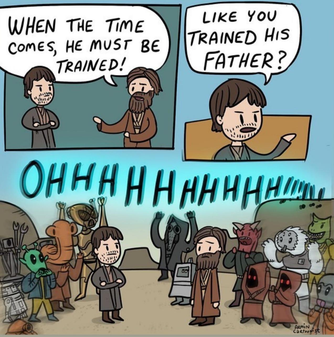 WHEN THE Time ComEes HE MUST BE