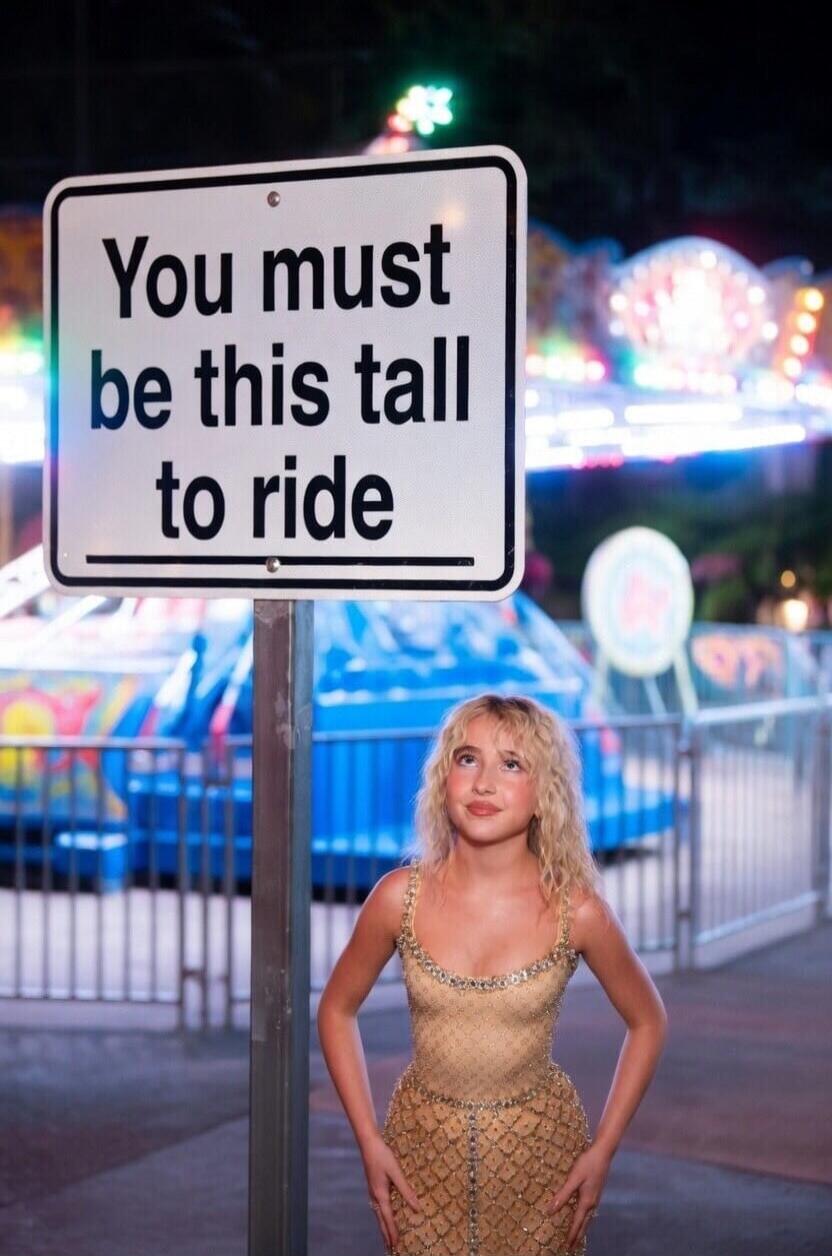 You must be this tall to ride
