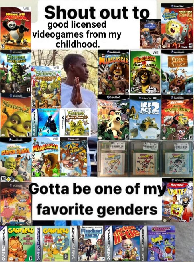 Shout out t g good licensed videogames from my childhood