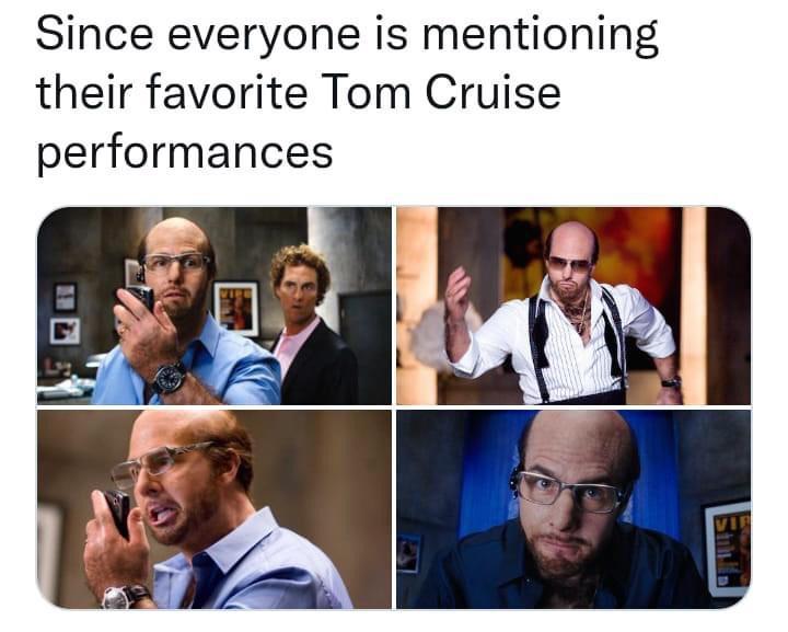 Since everyone is mentioning their favorite Tom Cruise performances