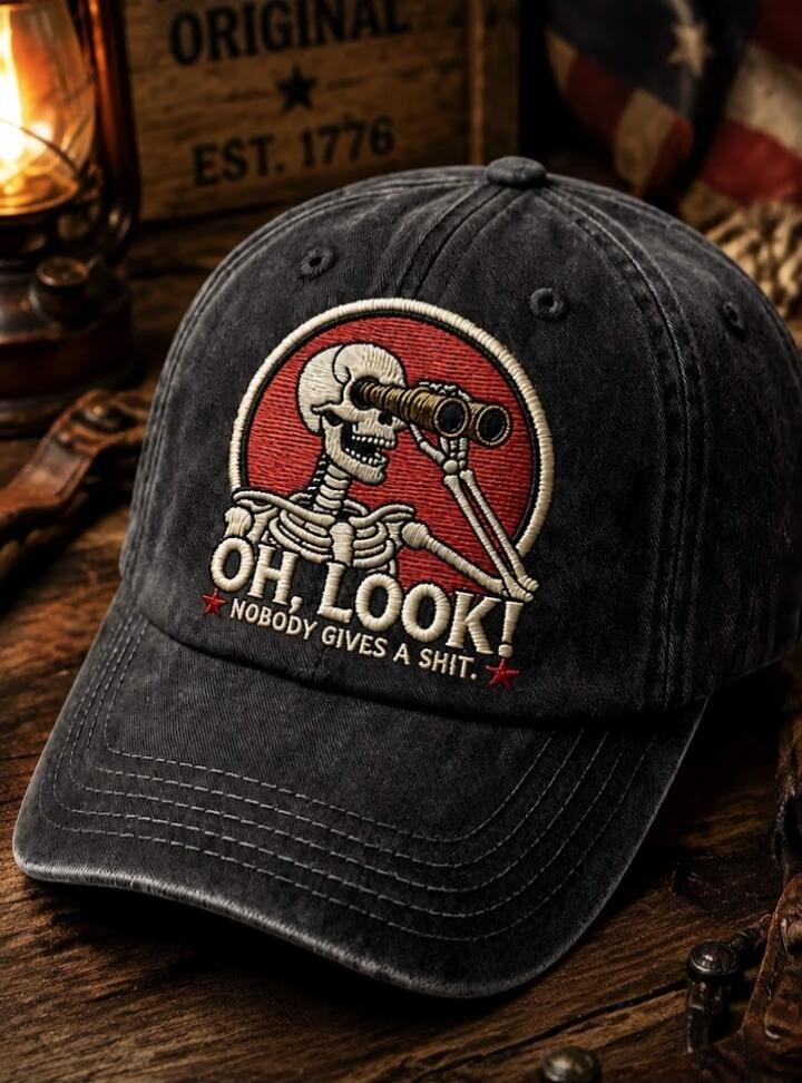 ORIGINAL EST. 1776 OH, LOOK! NOBODY GIVES A SHIT.