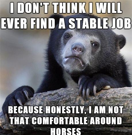 THAT lllllllllll AROUND HORSES o