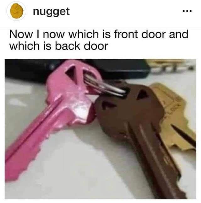 nugget Now now which is front door and which is back door