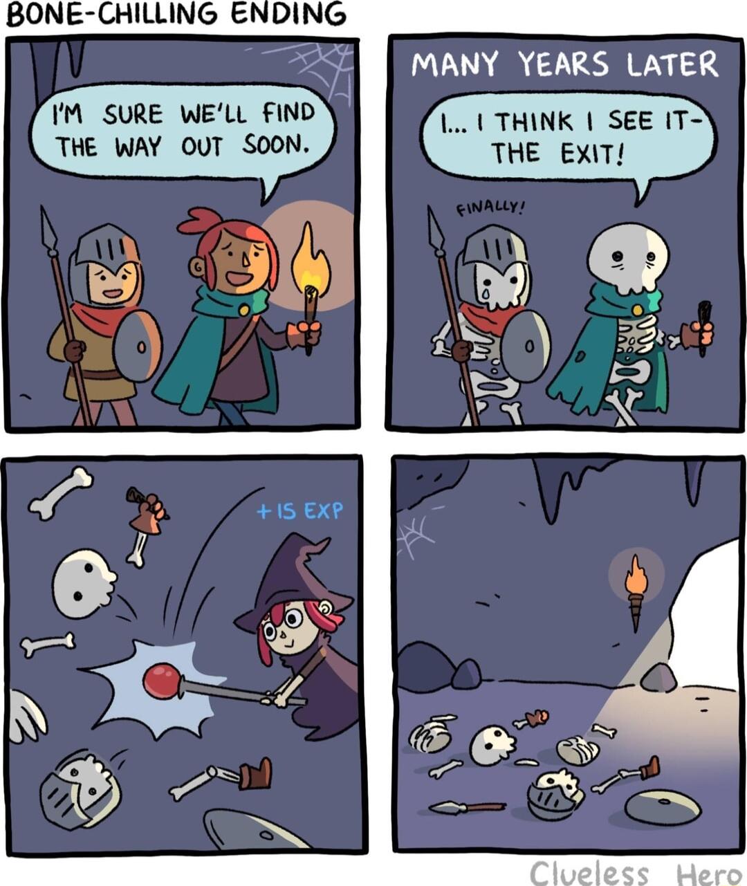 7l MANY YEARS LATER M SURE WELL FIND 4 THE WAY OUT SOON 15 EXP