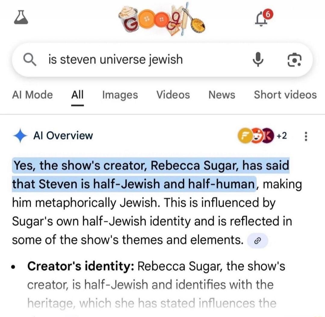 Yes, the show's creator, Rebecca Sugar, has said that Steven is half- Jewish and half-human, making him morally Jewish. This is influenced by Sugar's own half-Jewish identity and is reflected in some of the show's themes and elements.

• Creator's identity: Rebecca Sugar, the show's creator, is half-Jewish and identifies with the heritage, which sh