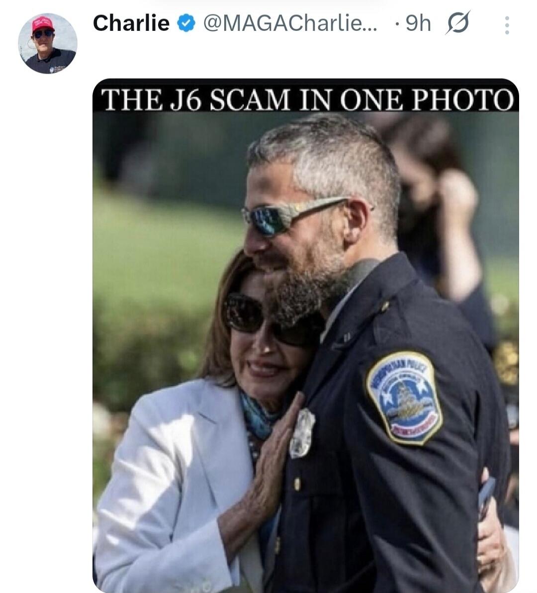 THE J6 SCAM IN ONE PHOTO