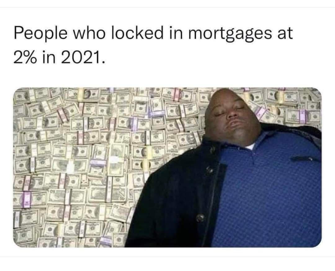 People who locked in mortgages at 2 in 2021