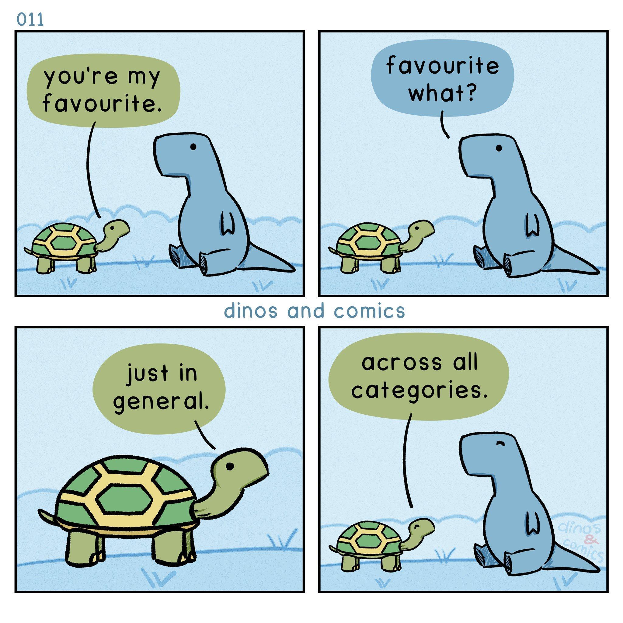 011 favourite what dinos and comics