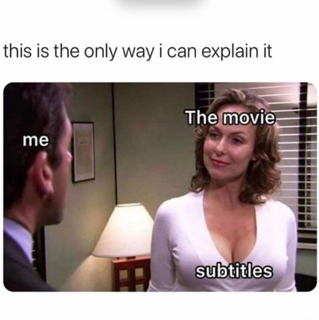 this is the only way i can explain it