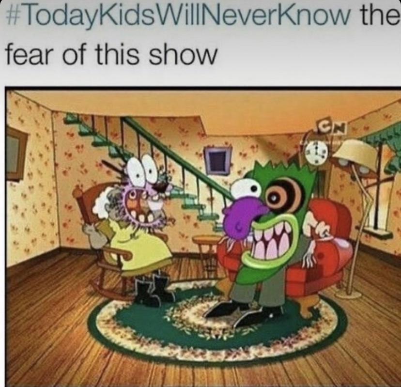 TodayKidsWillNeverKnow the fear of this show