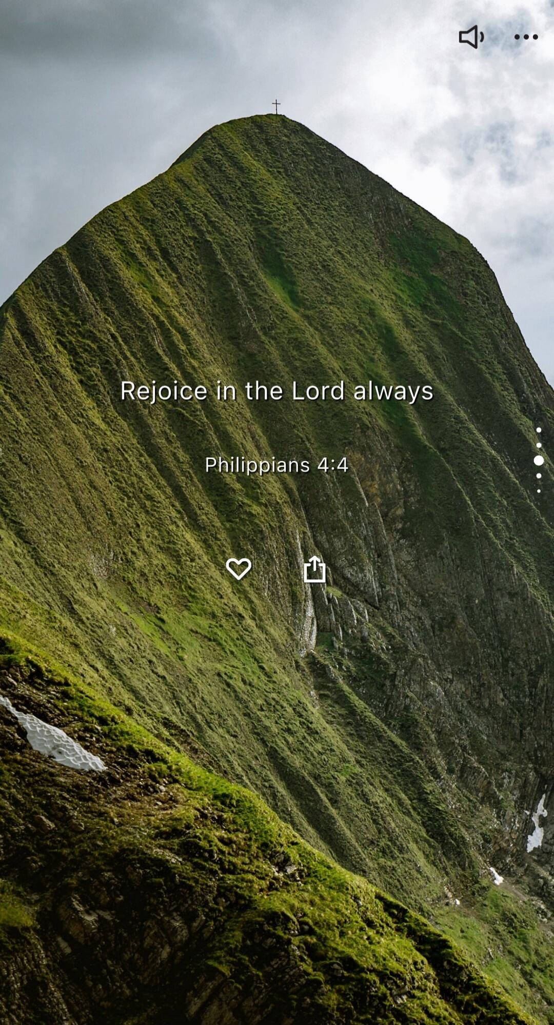 Rejoice in the Lord always
Philippians 4:4