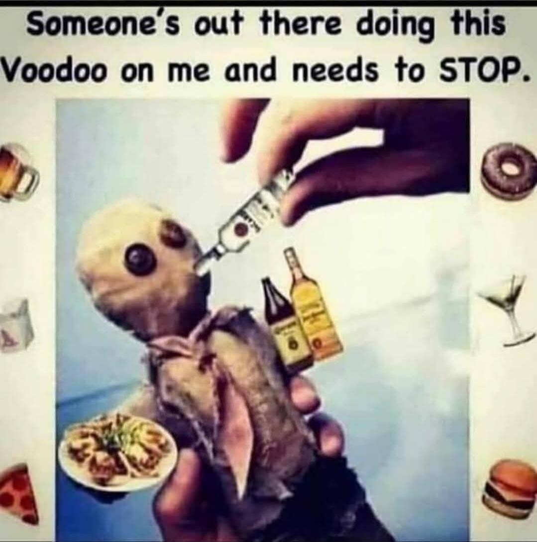 Someone's out there doing this Voodoo on me and needs to STOP.