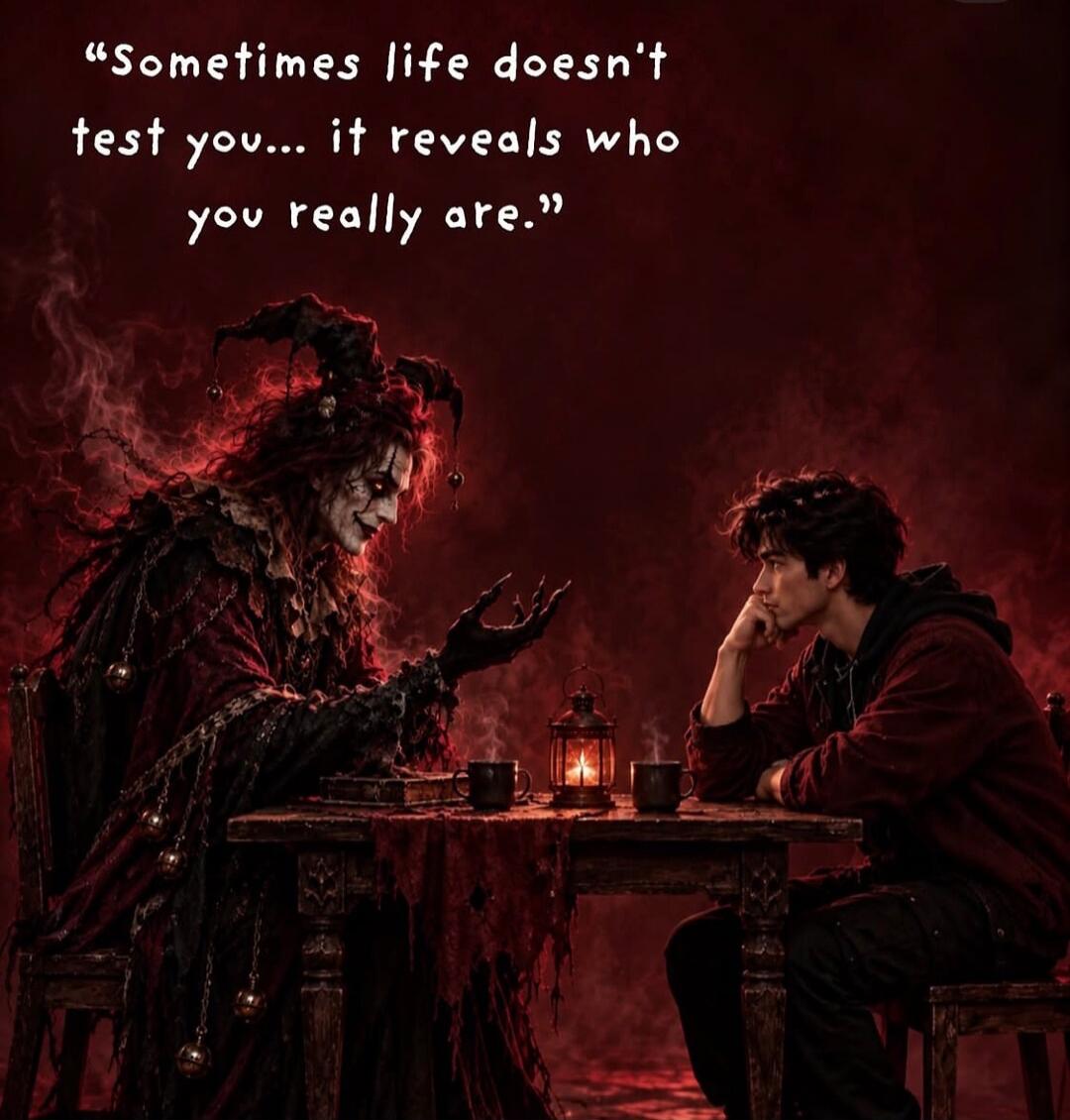 Sometimes life doesn't test you... it reveals who you really are.