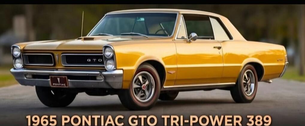 1965 PONTIAC GTO TRI-POWER 389