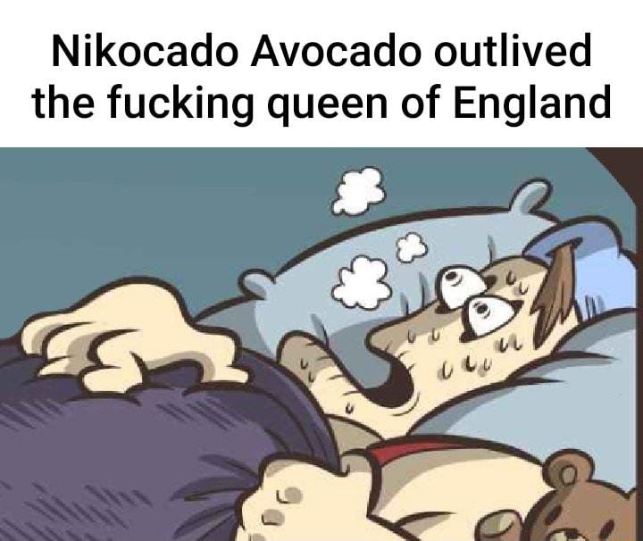 Nikocado Avocado outlived the fucking queen of England 3 7 R
