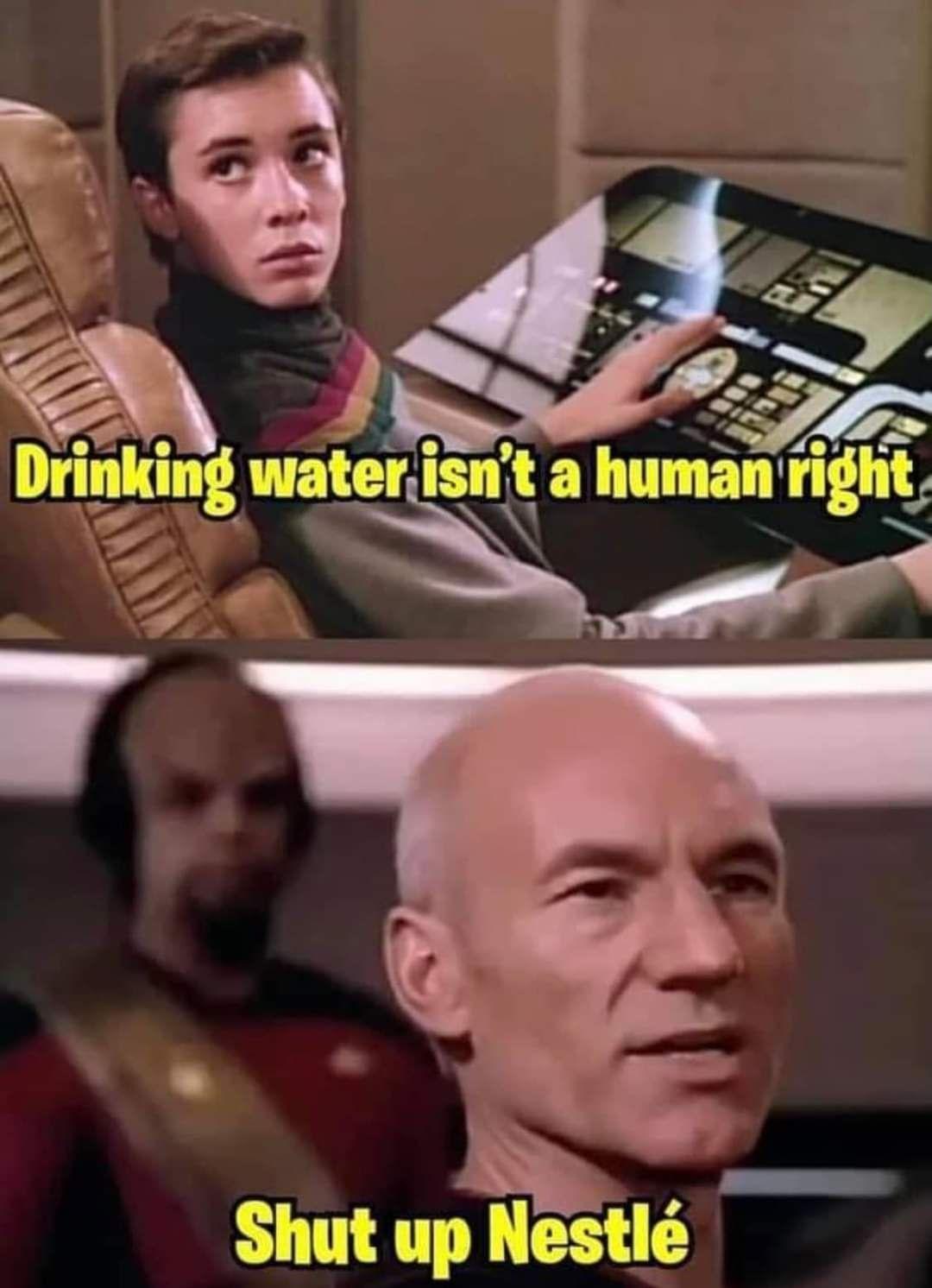 2 Y rinking waterisnt a humanri