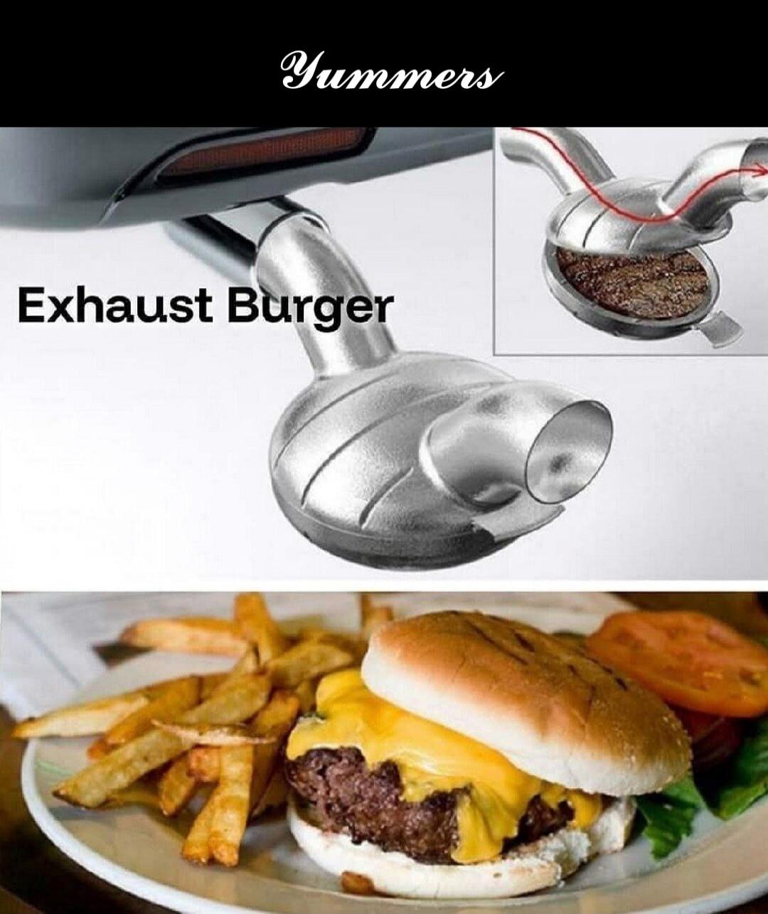 Yummers Exhaust Burger