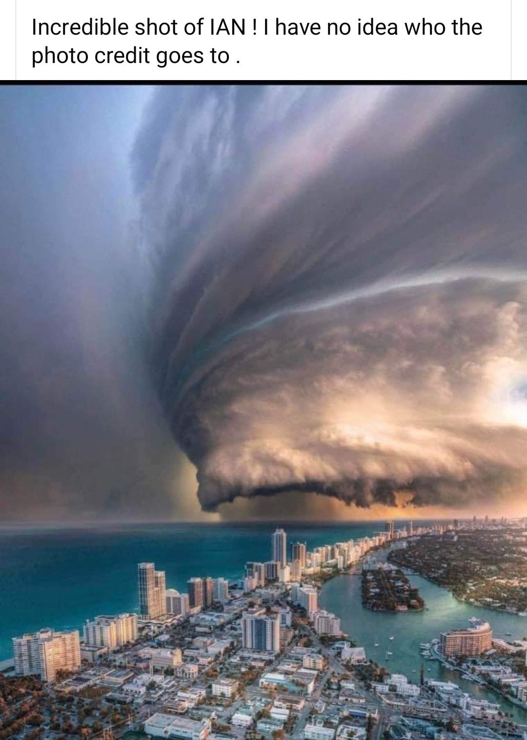 m Allda Wysauer 1d Q Incredible shot of IAN have no idea who the photo credit goes to