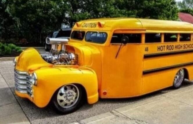 CAUTION HOT ROD HIGH SCHOOL