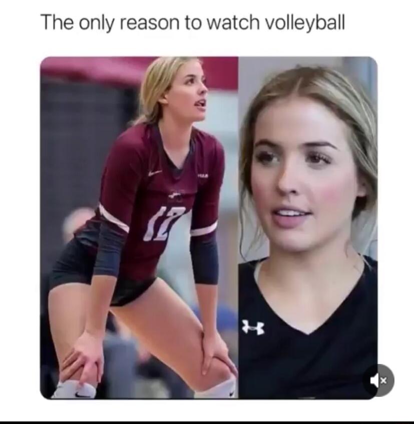 The only reason to watch volleyball