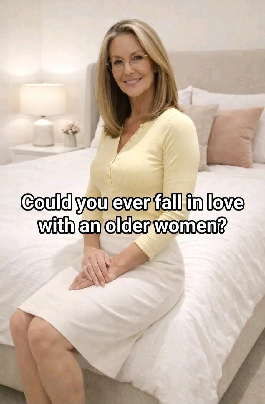 Could you ever fall in love with an older women?