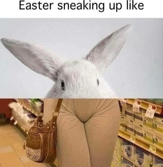 Easter sneaking up like