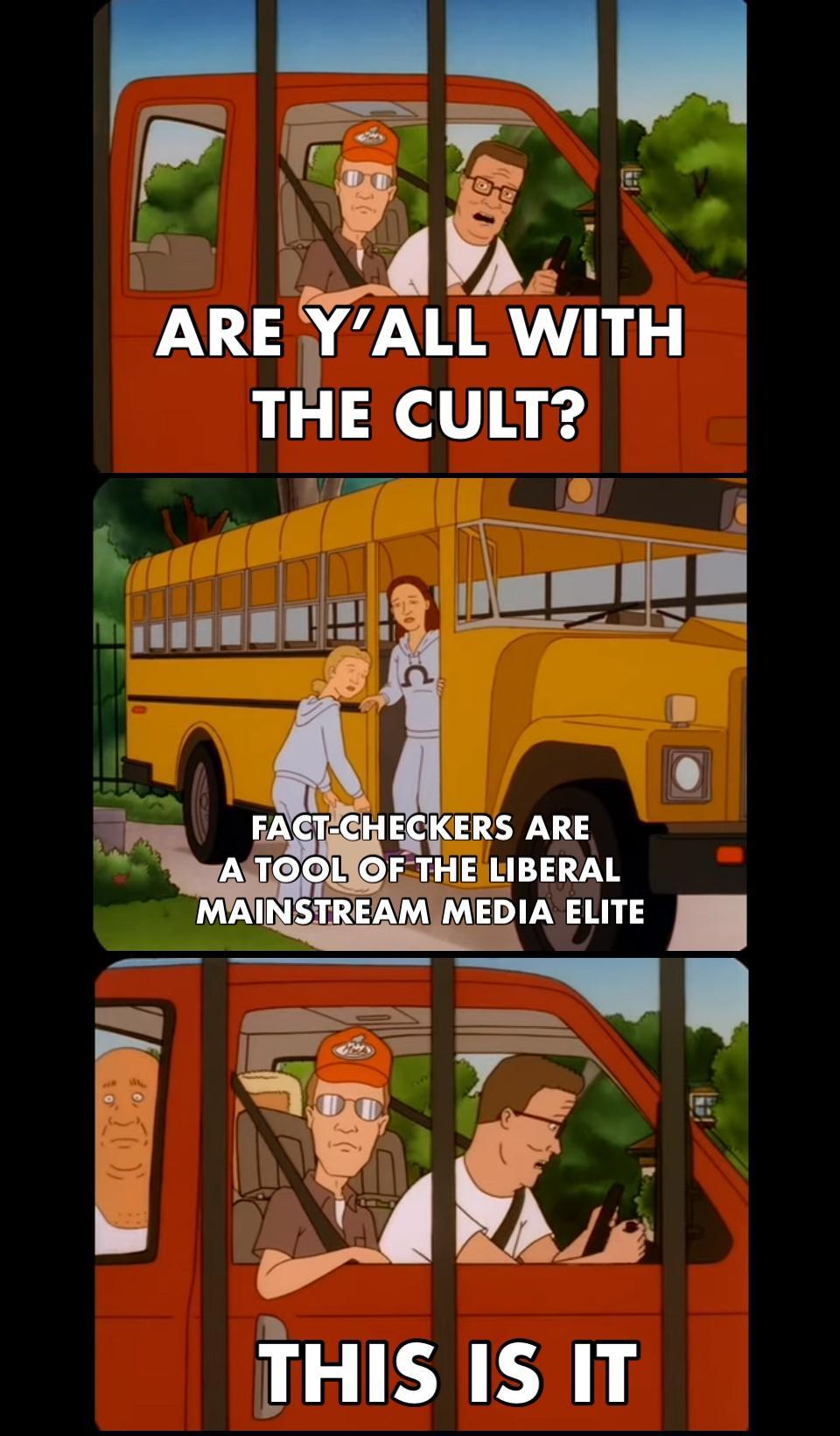 5151 ARE YALI WITH THE CULT ulllim ERS ARE F THE LIBERAL THIS IS IT