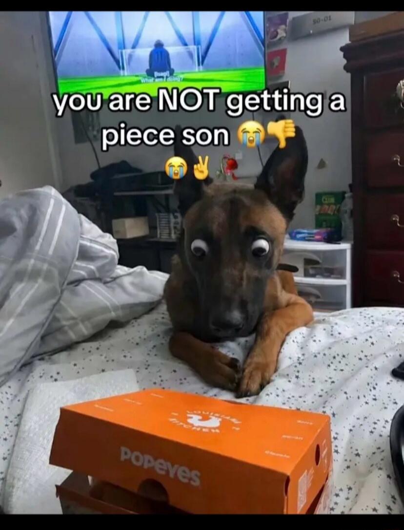 you are NOT getting a piece son