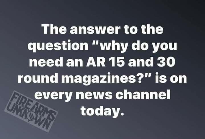 The answer to the CTTEES 1 T R T A LR T HEELELP UM LT R round magazines is on every news channel L ELTA