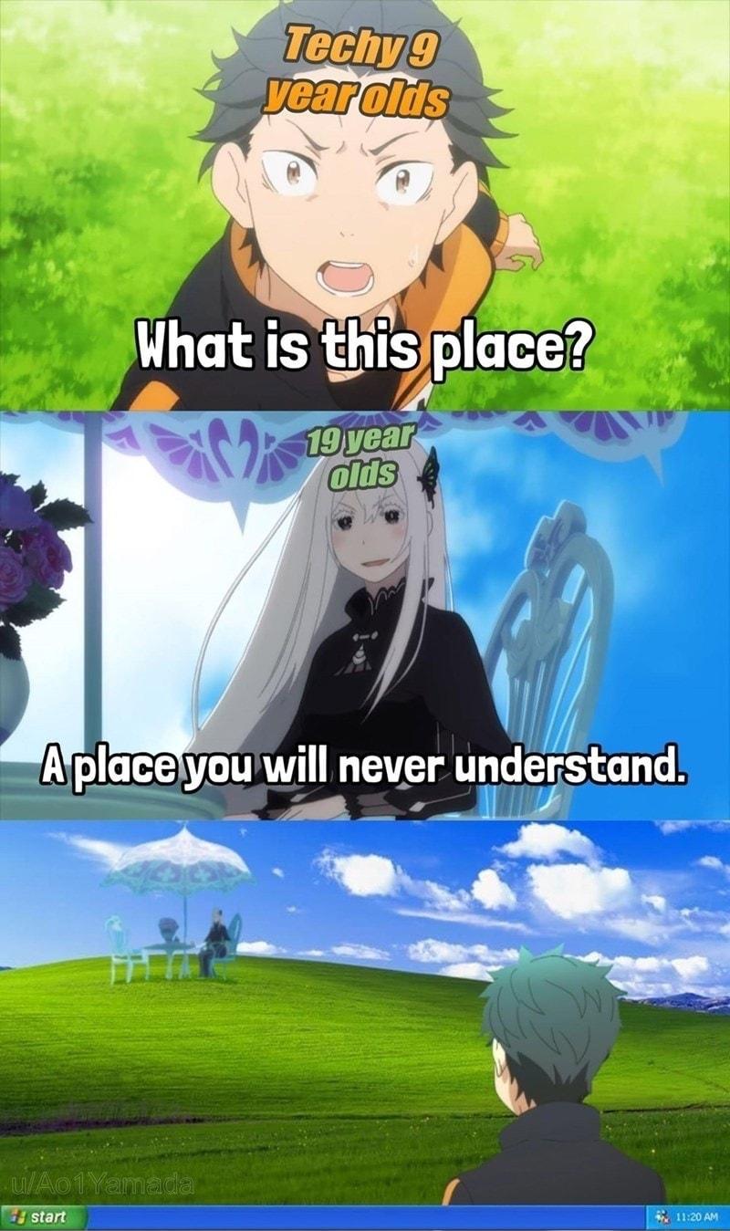 place you WII never understand S