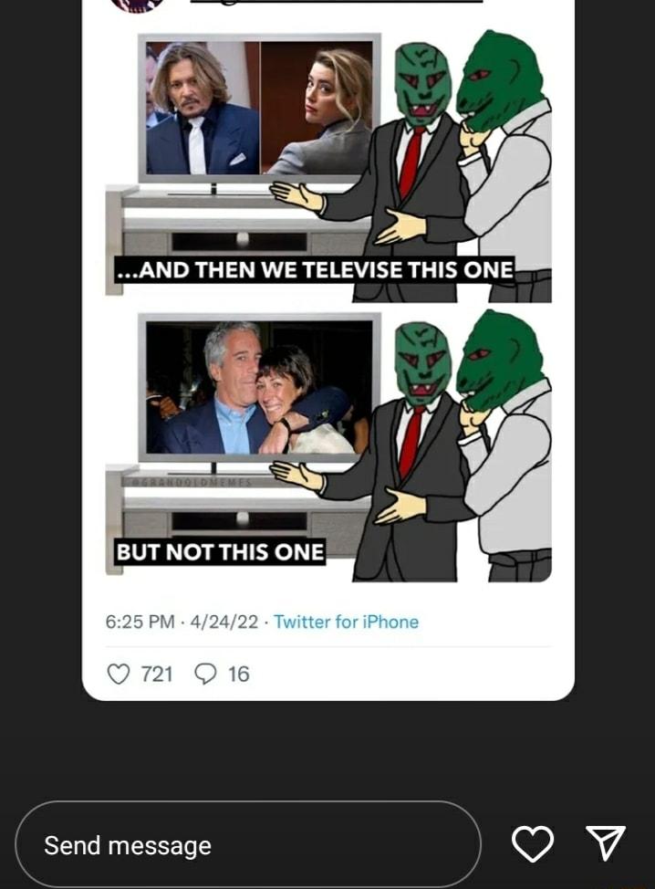 BUT NOT THIS ONE Q721 O 16 Send message