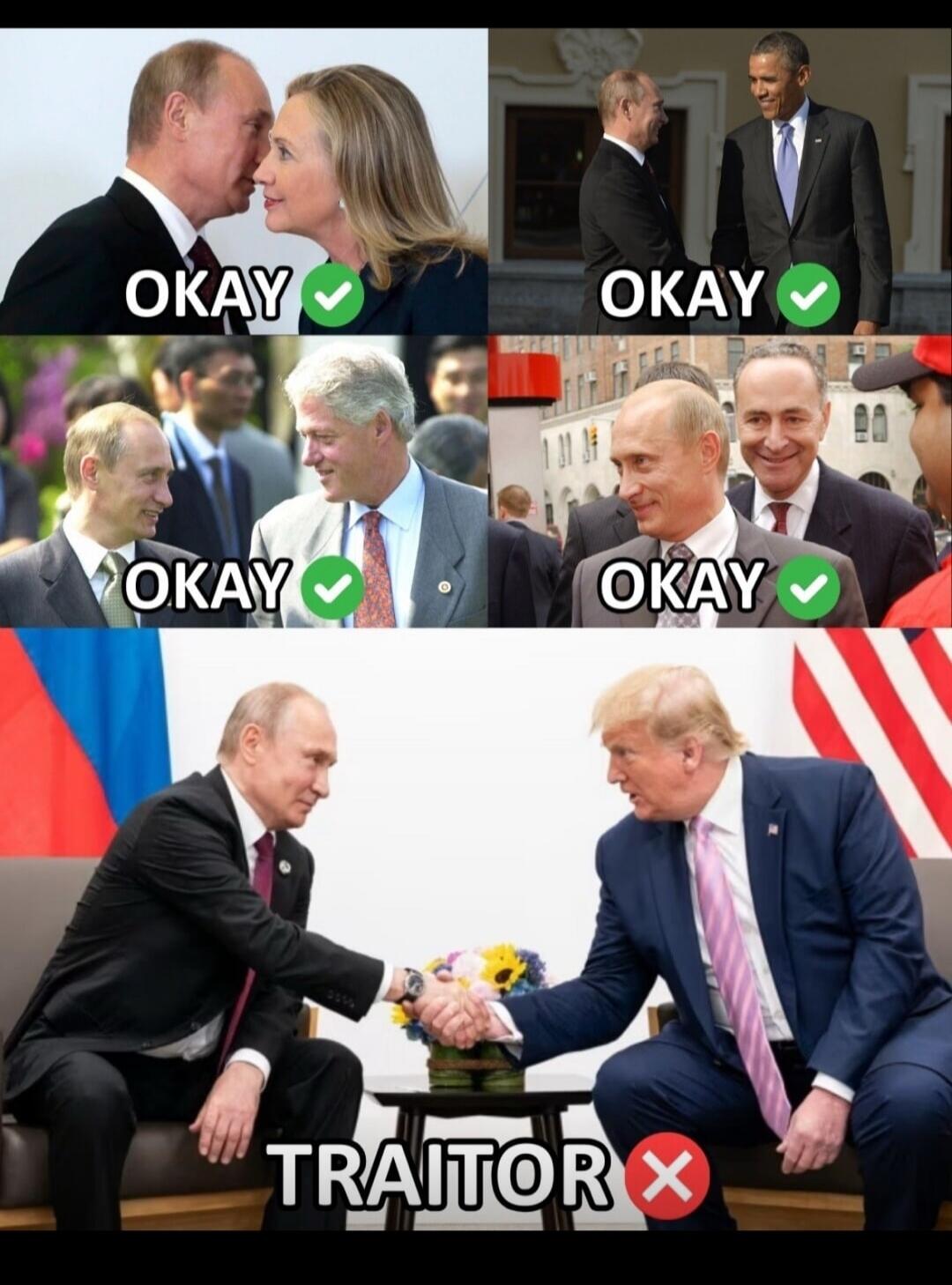 OKAY ✓
OKAY ✓
OKAY ✓
OKAY ✓
TRAITOR ✗