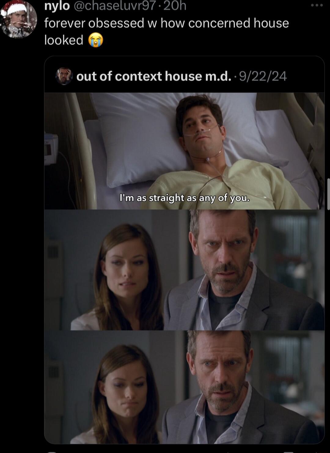 nylo chaseluvrd7 20h forever obsessed w how concerned house looked 7 out of context house md 92224