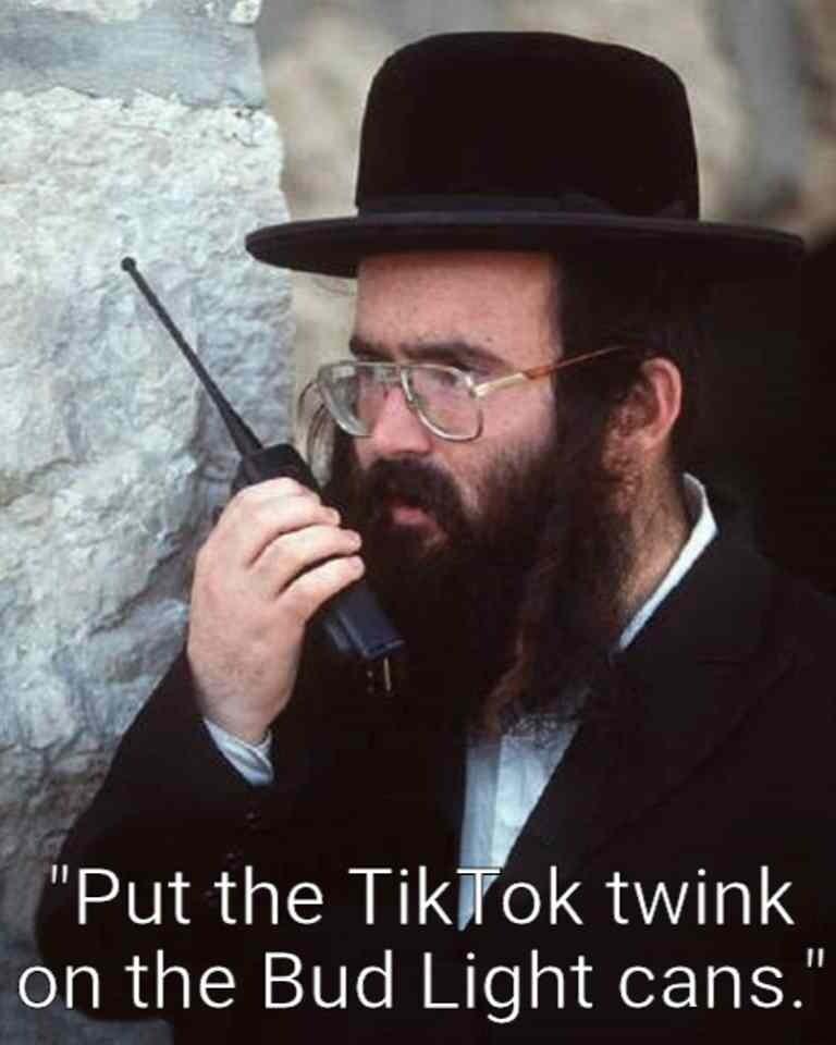 Put the Tik twink on the Bud Light cans