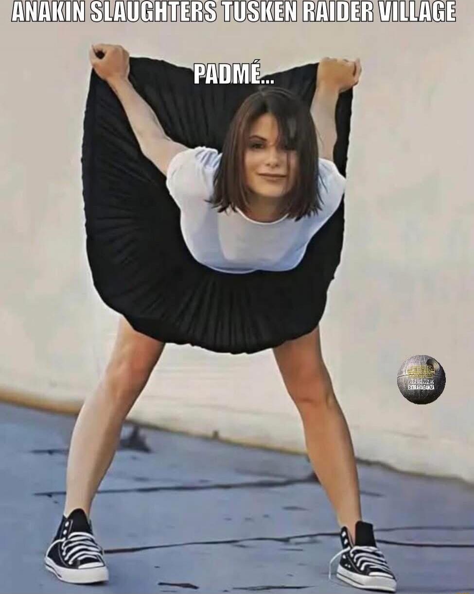 ANAKIN SLAUGHTERS TUSKEN RAIDER VILLAGE
PADMÉ...