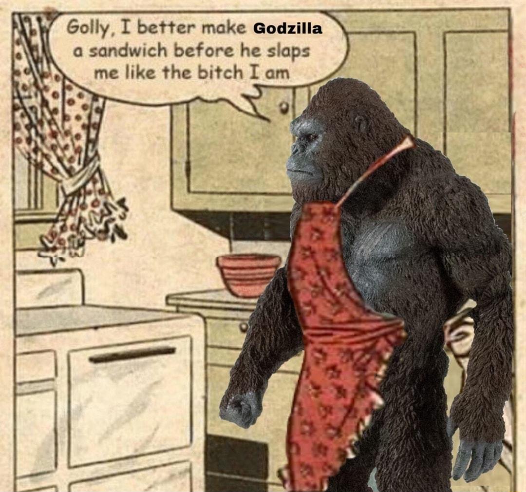 QY Golly I better make Godzitia a sandwich before he slaps me like the bitch I am