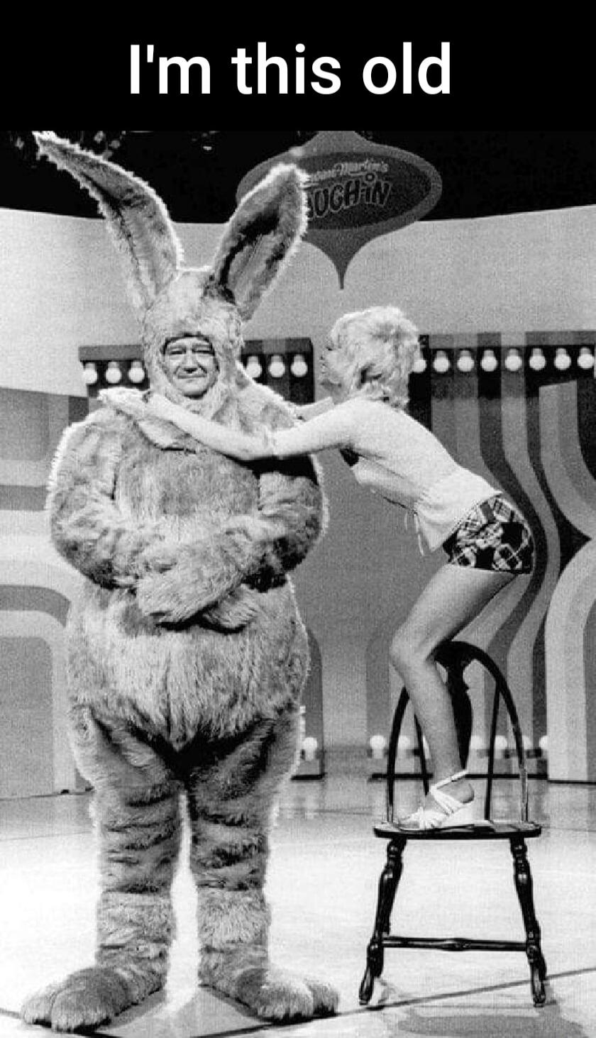 I'm this old