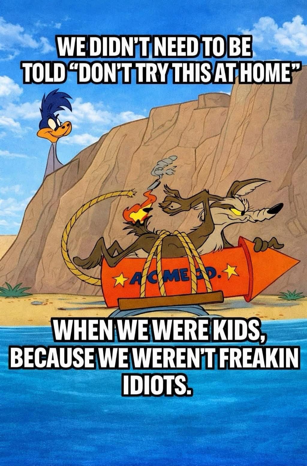 WE DIDN'T NEED TO BE TOLD 
