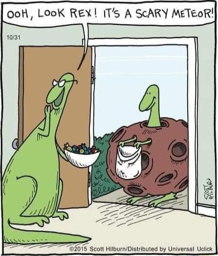 ooH LooK REX IT5 A SCARY MeTEOR