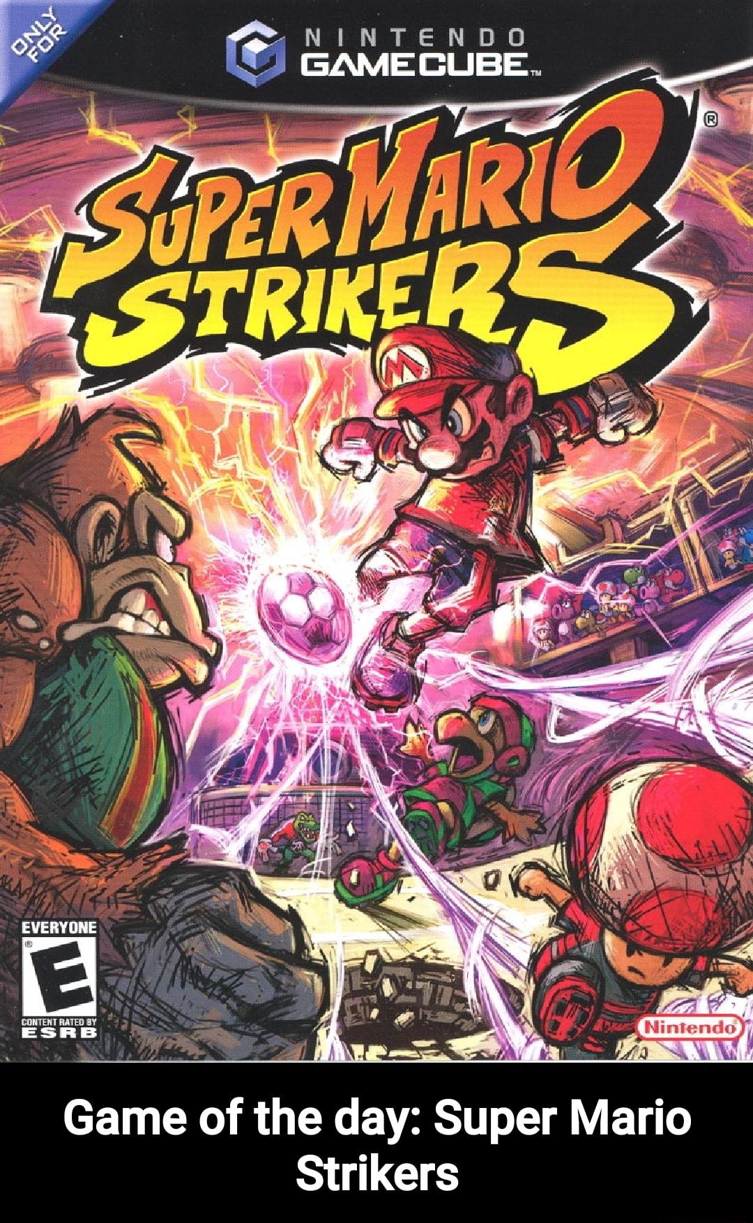 NINTENDO GAMECGCUBE EVERYONE ot il i g il R e ma mgnasl g S 14 Nintendo ol fl b W VY TS e7T1 0o i1 R N ARSI o T Y FT o Strikers