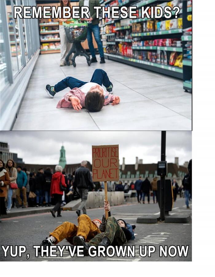 REMEMBER THESE KIDS?
YUP, THEY'VE GROWN UP NOW
PROTECT OUR PLANET