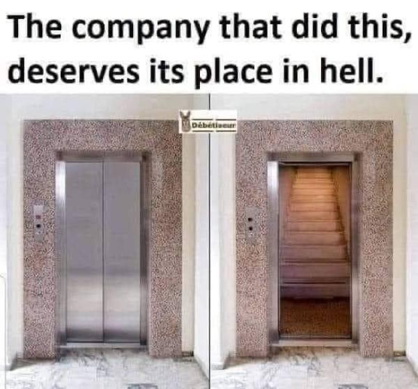 The company that did this deserves its place in hell e