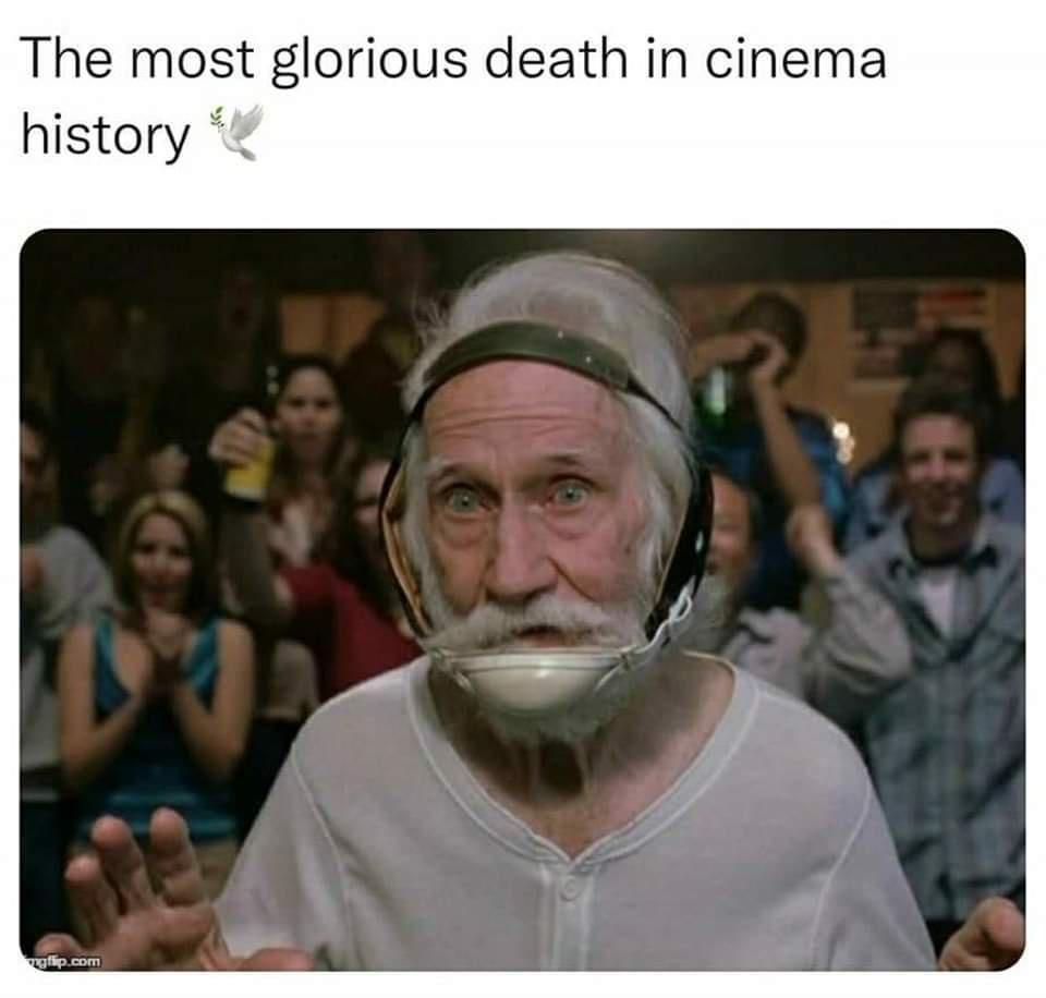 The most glorious death in cinema history
