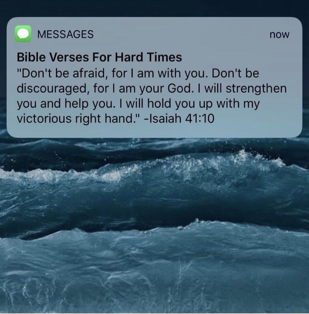 Bible Verses For Hard Times
