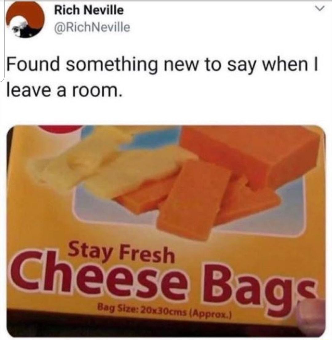 Rich Neville RichNeville Found something new to say when leave a room