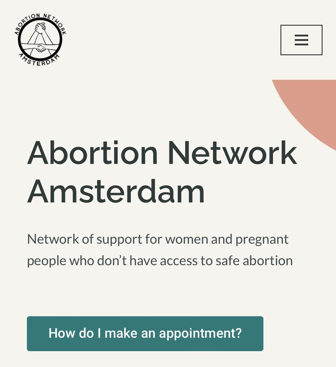 Abortion Network Amsterdam Network of support for women and pregnant people who dont have access to safe abortion How do make an appoint