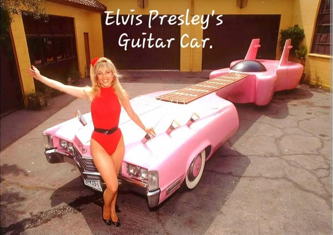 Elvis Presley’s Guitar Car.