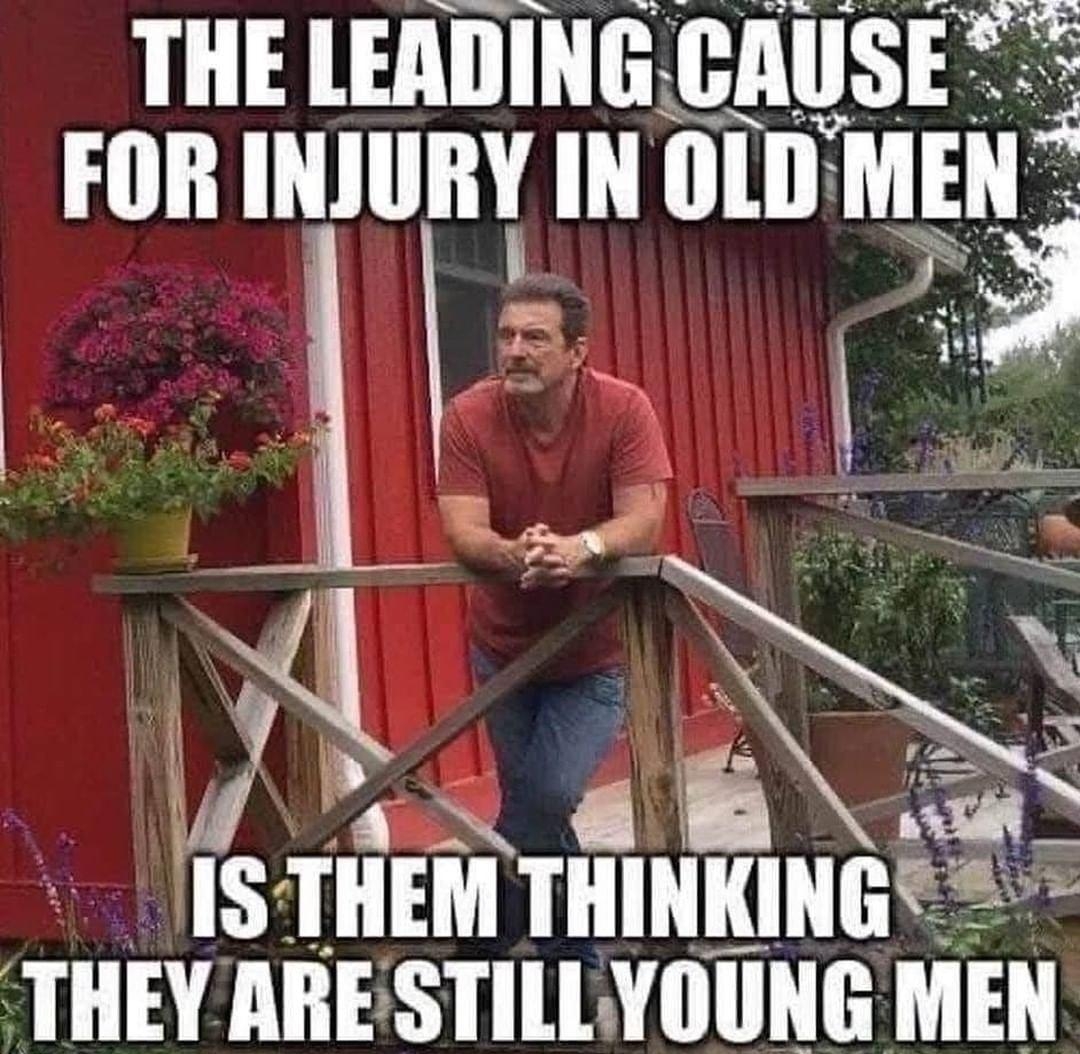 THE LERDING IAIISEVE FOR INIIIIIY IN OLD MEN AL ak I3 TIIEM nnmmmwv THEY ARESTILLYOUNG MEN